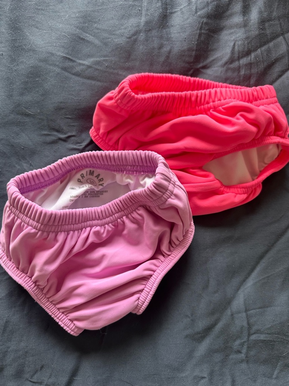 Primark Pink & Hot Pink Reusable Swim Diaper Covers - Pack of 2